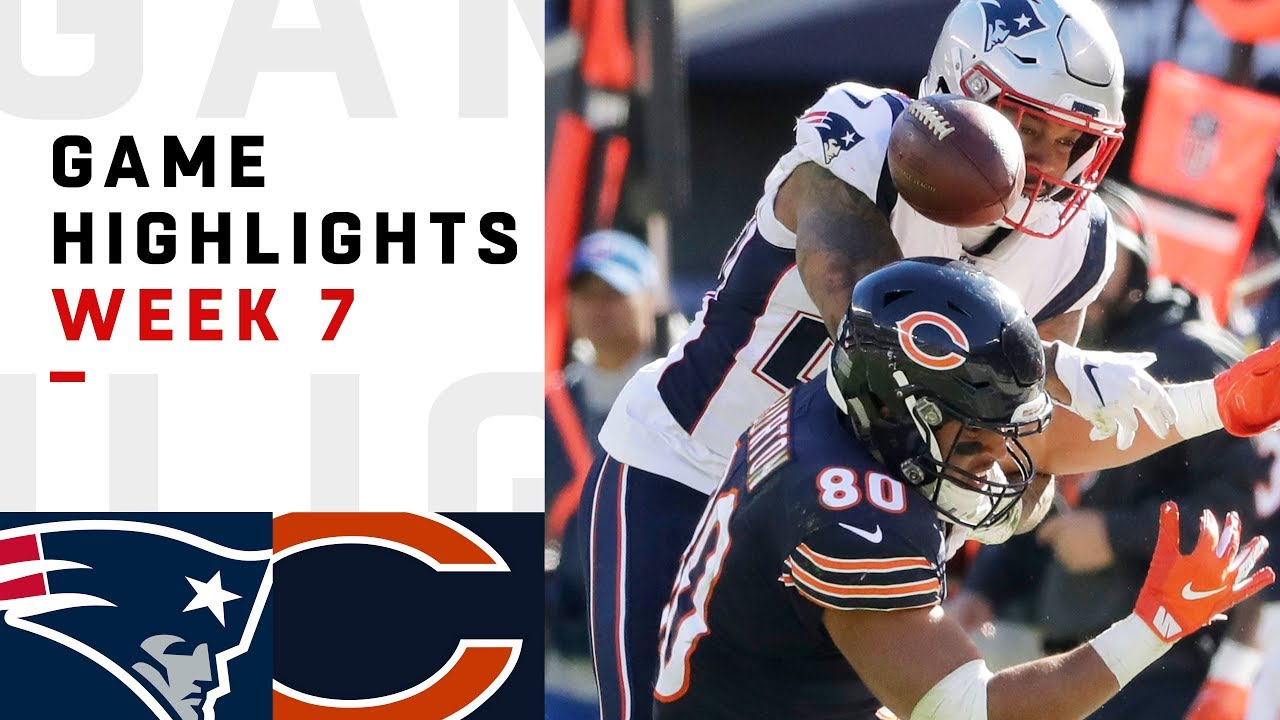 Patriots Vs. Bears Week 7 Highlights | NFL 2018 - YouTube