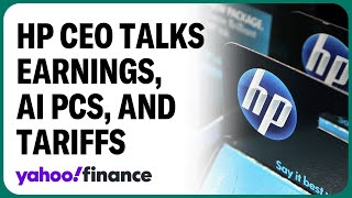 HP earnings: CEO Lores talks AI PC market and tariffs