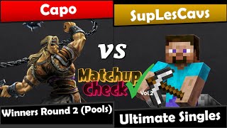 Matchup Check vol 2 - Pool 4 - Capo (Richter) vs SupLesCavs (Steve)