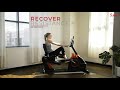 intermediate recumbent bike endurance intervals workout