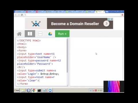 LOGIN FORM IN HTML5 LOGIN FORM IN HTML5