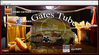 Overview of Simple Restaurant Management System In Java Netbeans