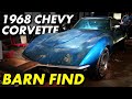 The Ultimate Barn Find: 1968 Chevy Corvette Rescued After 30 Years | Barn Finds of America