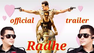 New Radhe movie trailer status| Salman Khan | Disha patani | Jackie Shroff ❤️