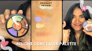 INSIGHT COSMETICS PRO CONCEALER PALETTE | REVIEW | HOW TO USE