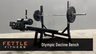 23465 -- Fettle Fitness Olympic Decline Bench