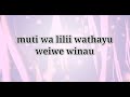 Mathias Kano ft Anthony David- Muti wa Lilii