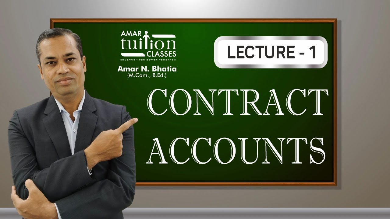 #1 Contract Accounts SY BCom Sem 4 Cost Account | Contract Accounts ...