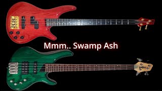 Swamp Ash Bass Shootout - 1993 Ibanez Soundgear SR890 vs  Washburn Hammerhead RB2002