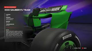 Stake F1 Team KICK Sauber - “The Green Tractor” Showroom Display | F1® 24 | Xbox Series X Gameplay