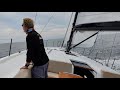 Beneteau First Yacht 53 - Dolphins chase us doing 10 knots