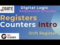 Introduction to Registers and Counters | Sequential Circuits | Digital Logic Design | DLD