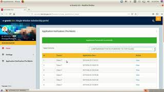 Verification of scholarship applications. Important step in e grantz 3.0.