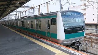 [ラストナンバー] E233系7000番台ハエ138編成 埼京線各駅停車大宮行き 戸田(JA-19)発車