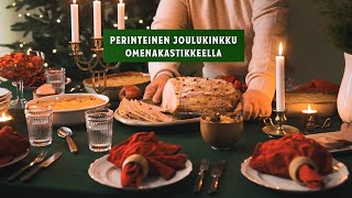 Joulukinkku omenakastikkeella