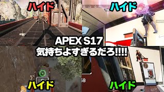 【ハイド】APEX S17 気持ち良すぎだろ！！ #apex  #ハイドポジ