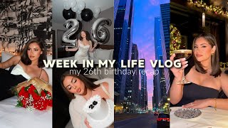 Week in my life Vlog♡ My 26th Birthday, Girls trip to Chicago, Get Ready with me and more!