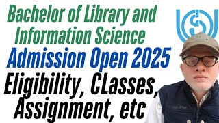 IGNOU Bachelor Of Library and Information Science Admission Open 2025 Full Details