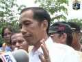 21 Feb 2013 Gub Bpk. Jokowi meninjau kali Krukut, Jakarta Selatan