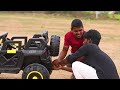 pulling real car using rc cars 🔥🔥 రిమోట్ కార్లతో కారు ని లాగగలమా.. 😲😲 telugu experiments