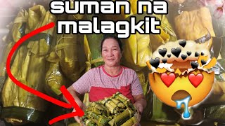 PANO MAGLUTO NG SUMAN NA MALAGKIT?