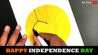 Freedom For Everyone || Happy Independence Day Drawing 2021 || Brush Pen/Sketch Pen Drawing
