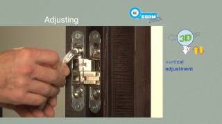 CEAM Concealed Hinge- 3D hinges adjusting