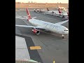 Virgin Atlantic Airbus A330-300 pulls into the gate at New York JFK! #shorts