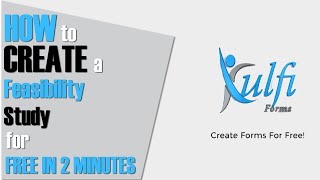 How To Create Feasibility Study For Free in 2 minutes | Feasibility Study Template