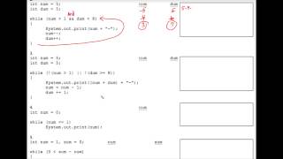 Java While Loop Worksheet #2