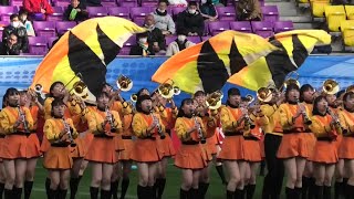 Kyoto Tachibana SHS Band - 2020Empress's Cup All Japan Women's Football 京都橘高校吹奏楽部 皇后杯全日本女子サッカー選手権 4K