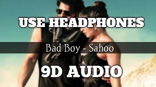 Saaho: Bad Boy Song(9D AUDIO) Telugu | Prabhas, Jacqueline Fernandez | Badshah, Neeti Mohan