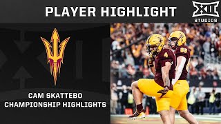 Cam Skattebo 2024 Big 12 Championship Highlights | 2024 Dr Pepper Big 12 Championship