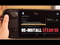 How to Re-Image Steam OS on Steam Deck! [ReInstall]