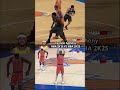 carmelo anthony nba 2k15 vs nba 2k25 gameplay comparison nba2k25 nba2k15 nba2k nba2kcreator