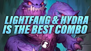 Early Lightfang and Hydra is The Best Combo | Dogdog Hearthstone Battlegrounds