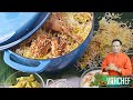 Chicken Biryani in Beautiful Iron Casserole - Best Method To Make Chicken Biryani