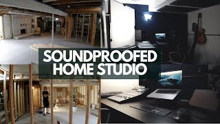 Building a Soundproofed recording studio in your home | Is it possible?
