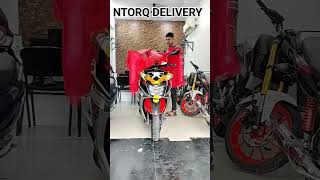 congratulations Ashish for new TVS NTORQ RACE EDITION #tvs #happy CUSTOMER @KPMotors0107