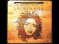 lauryn hill doo wop that thing