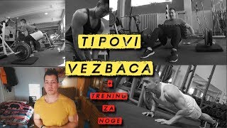 🔅Saznajte koji ste tip vezbaca🔅  + TRENING ZA NOGE