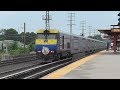 Long Island Rail Road HD 60fps: The Cannonball Flies Past Rosedale (7/6/18)