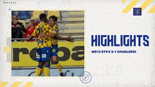 【シントトロイデン】ハイライト | ベルギーリーグ第12節 STVV 2-1 シャルルロワ