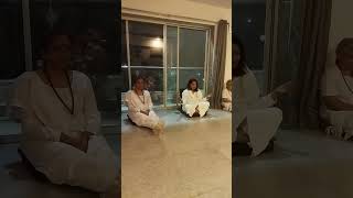 Moments after white robe meditation at OSHO KHUMARI, LONAWLA.