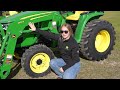 john deere 1025r vs. 3032e what size compact tractor should i buy