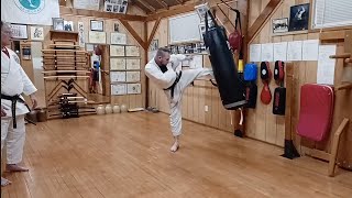 Seidokan Saturday 244, heavy bag usage introduction