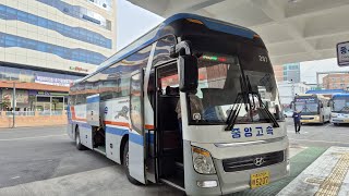 [고속버스] 진주고속버스터미널-인천종합터미널 주행영상([Express Bus] Jinju Express Bus Terminal-Incheon Bus Terminal)