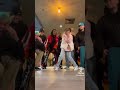 WATCH THIS CHRIS BROWN FAN GETS SURPRISED!!!! #youtubeshorts #viral #smile #dancing #chrisbrown