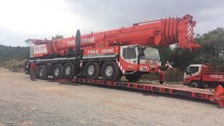 Public crane heavy transport