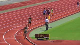 2017京都高校ユース陸上　共通男子4×400mリレー決勝